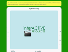 Tablet Screenshot of interactive.mytextbook.ca
